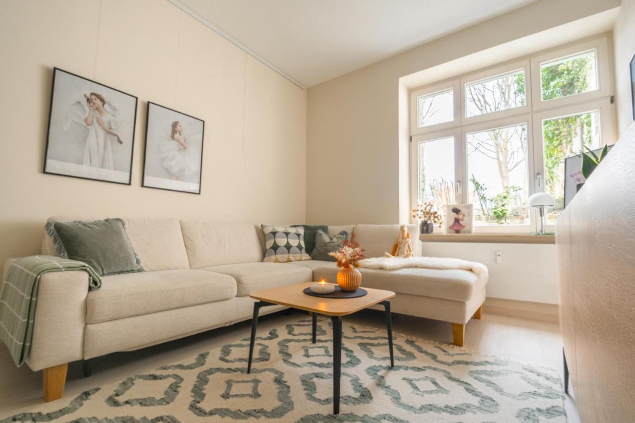 Ferienwohnung Burghofdrei Hygge & Zentral P-Platz Streaming Flensburg Exterior foto