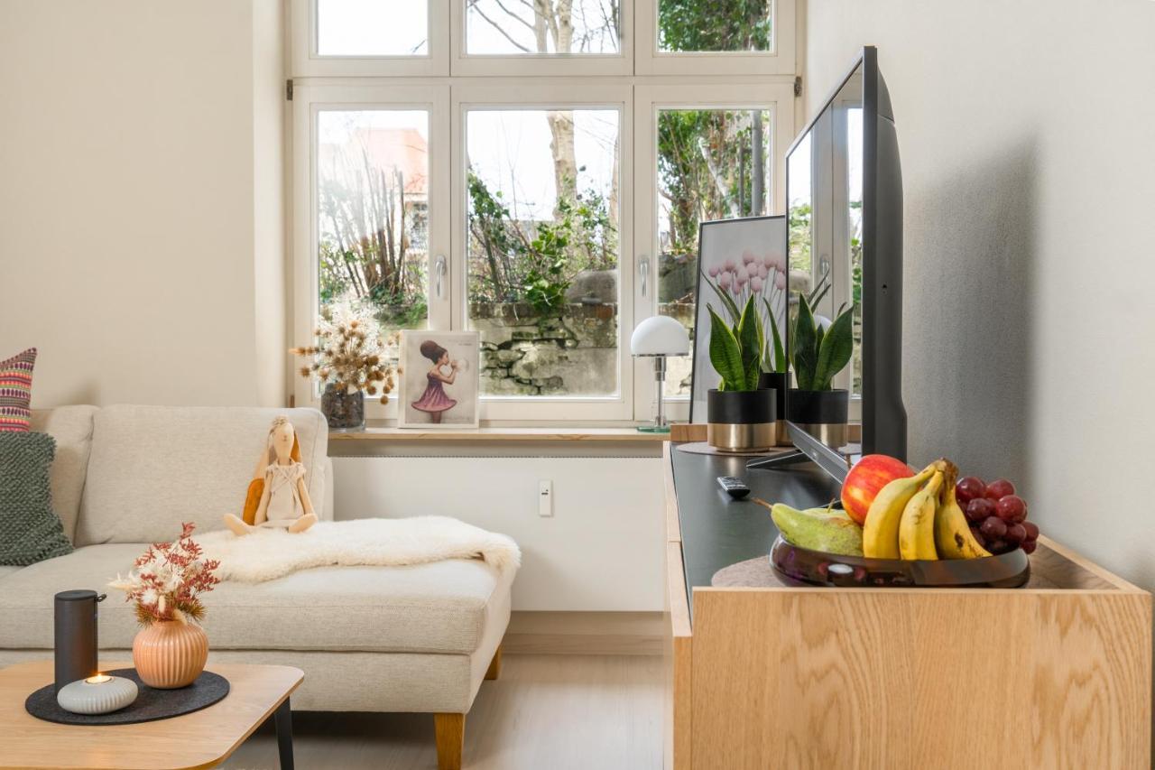 Ferienwohnung Burghofdrei Hygge & Zentral P-Platz Streaming Flensburg Exterior foto
