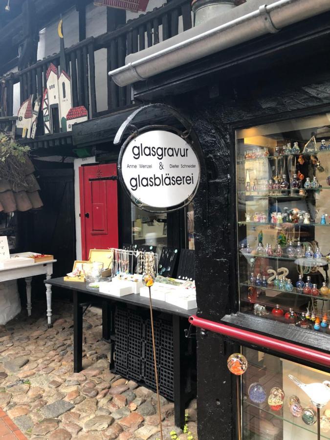 Ferienwohnung Burghofdrei Hygge & Zentral P-Platz Streaming Flensburg Exterior foto