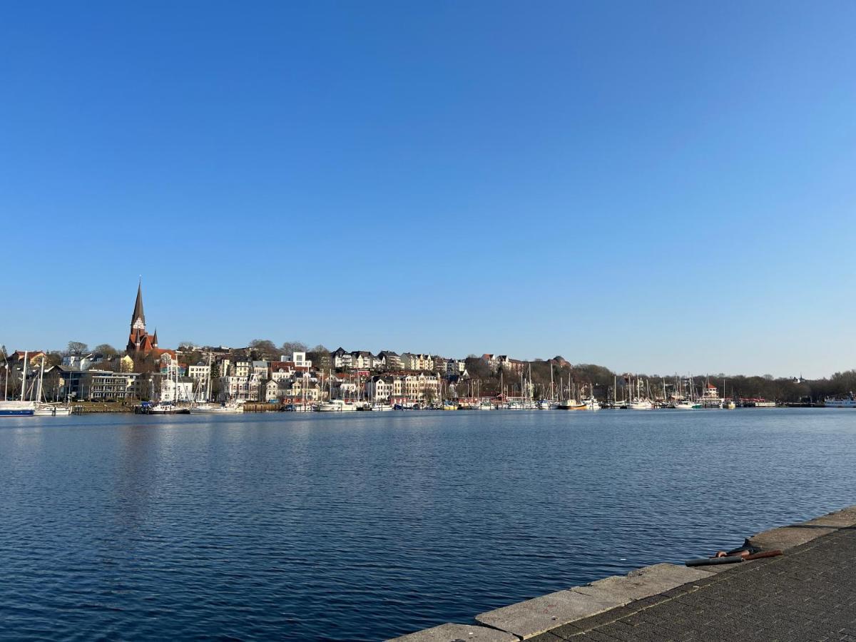 Ferienwohnung Burghofdrei Hygge & Zentral P-Platz Streaming Flensburg Exterior foto
